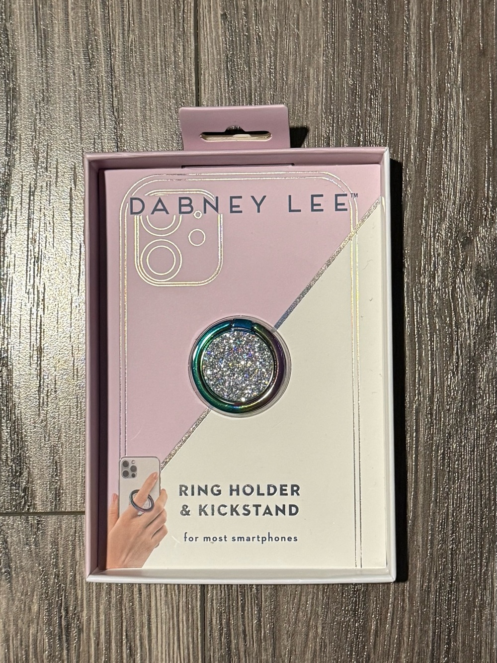 Dabney Lee Pink Ring Holder & Kickstand for Smartphones
